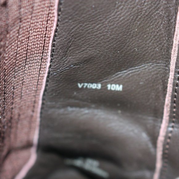 Rachel Zoe Brown Audrey Suede and Snakeskin Platform Ankle Boot Shoes size US 10 - Picture 11 of 12